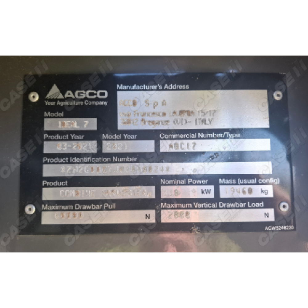 Fendt IDEAL 7 Combine Harvester