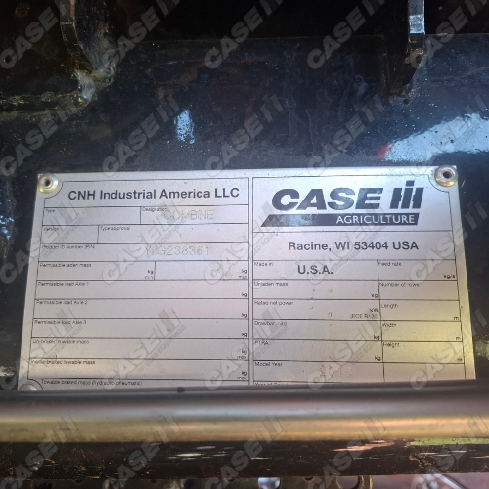 Case IH 8250 Axial-Flow Combine Harvester