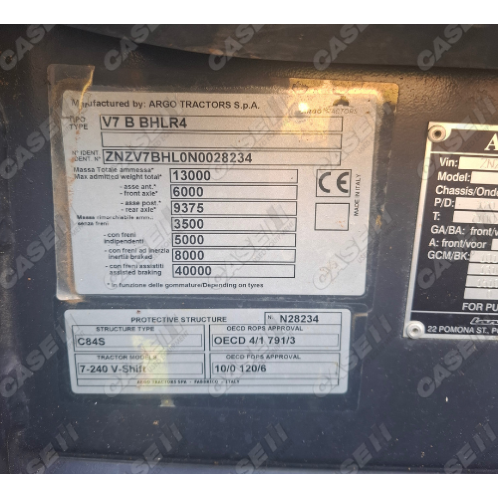 Landini 7-240 Tractor